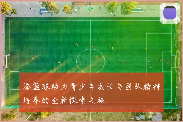 添篮球助力青少年成长与团队精神培养的全新探索之旅
